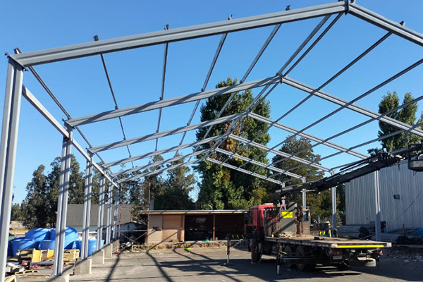 Bodega industrial terminada